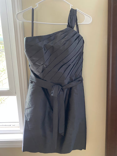 SMEG100-G Short, Charcoal Grey Gown. Size 10