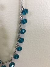 Load image into Gallery viewer, MERC100-O  Teal Beaded Necklace