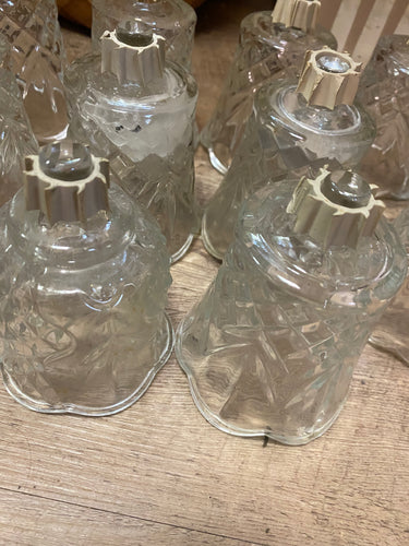 RIMI100-H Glass Candle Holders, Set of 14