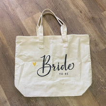 Load image into Gallery viewer, RUDO100-BI “Bride To Be” Tote Bag