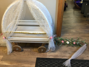 GEOR200-AB  Flower Girl/Ring Bearer Wagon