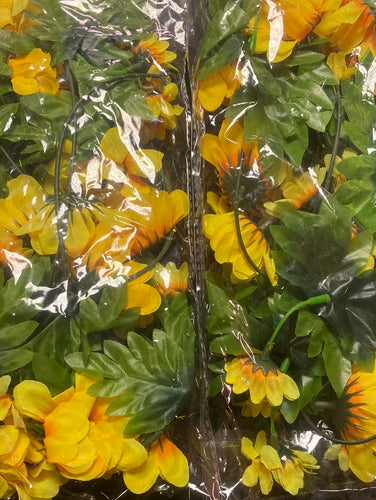 ELLA100-BN Sunflower Garland