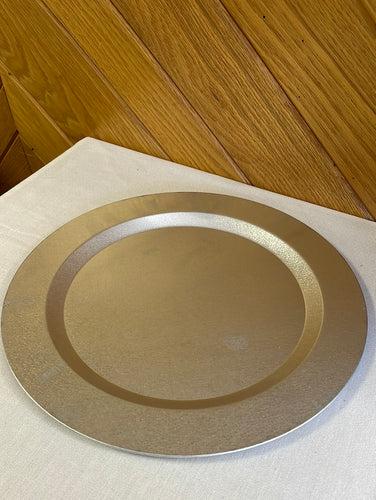 BROW200-Y 13” Galvanized Charger Plate