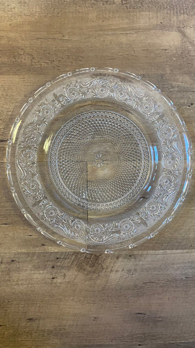 LITZ100-J Glass Serving Plate