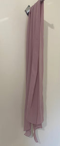 SMIT700-A Short Sparkly Blush Gown. Size 22W