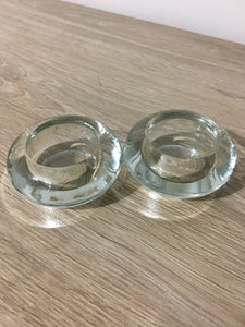 HITE100-CT  2 Glass Tealight Holders